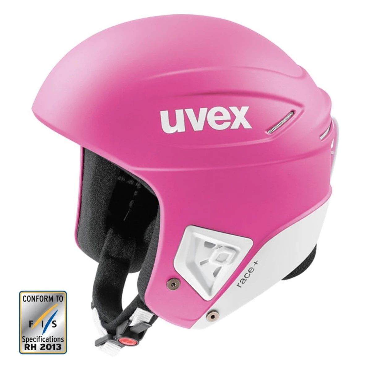 UVEX RACE + Pink/white Mat 3 UVEX RACE + Pink/white Mat