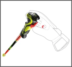 LEKI WCR LITE SL 3D Neon Rosso -BOLL SCI Negozio A20 leki 65065851 2 P