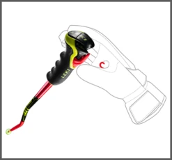 LEKI WCR GS CARBON 3D Neon Rosso -BOLL SCI Negozio A20 leki 65067671 2 P