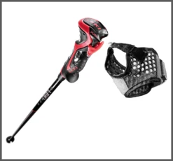 LEKI AIRFOIL 3D Nero/rosso -BOLL SCI Negozio A20 leki 65067951 1 P