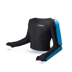 SHRED Ski Race Custom Protective Jacket Black