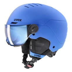 UVEXRocket Jr Visor Blue Mat