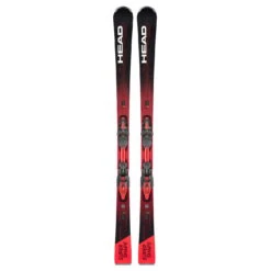 HEAD Supershape E-Rally Performance Ski + PRD 12 Black/red