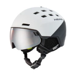 HEAD RADAR VISOR SKI HELMET White/black