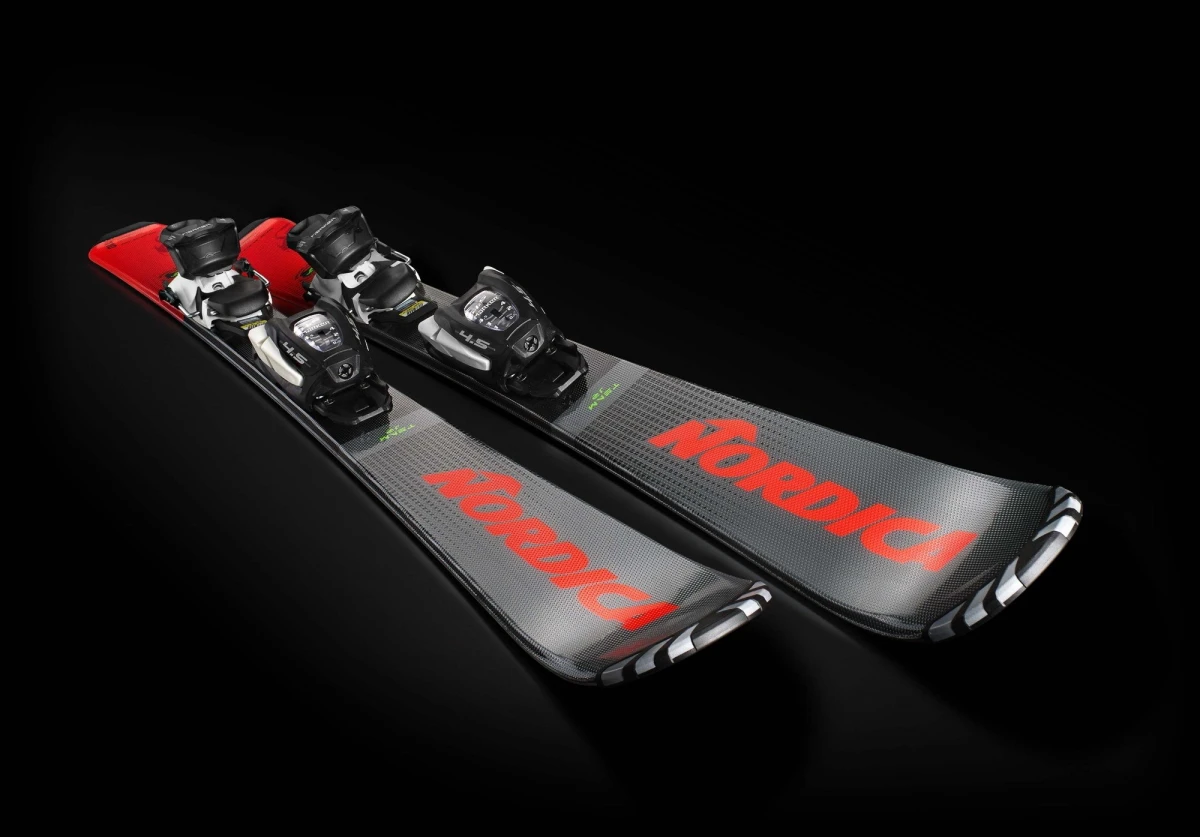 NORDICA TEAM J R FDT (100-140) + J4.5 Fdt Grey/red 4 NORDICA TEAM J R FDT (100-140) + J4.5 Fdt Grey/red - immagine 2